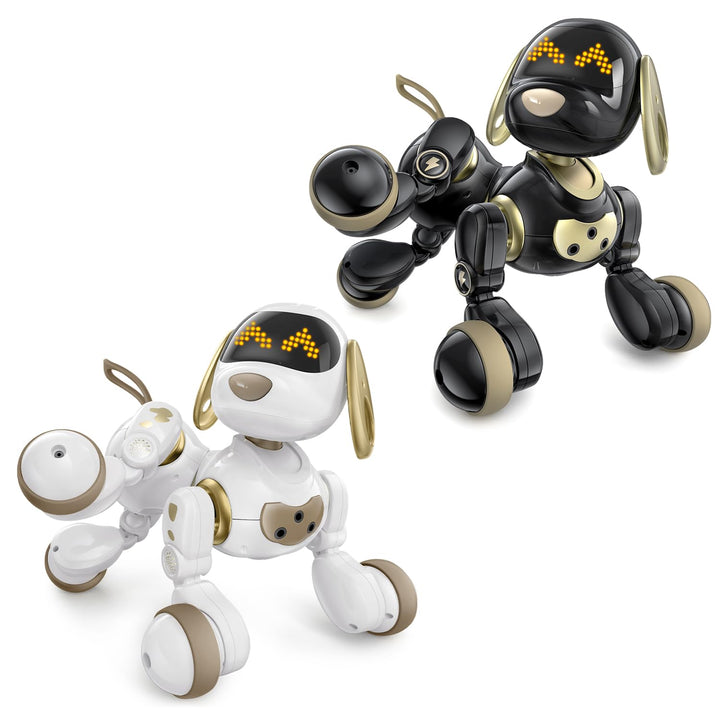 Ruko 18011 Roboter Hund Weiss &amp; Schwarz