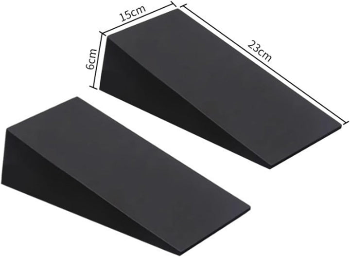 Wadendehner & Schrägbrett 2er Set, Mobilitätskeil, Fersenkeil als Squat Wedge für tiefere Kniebeugen