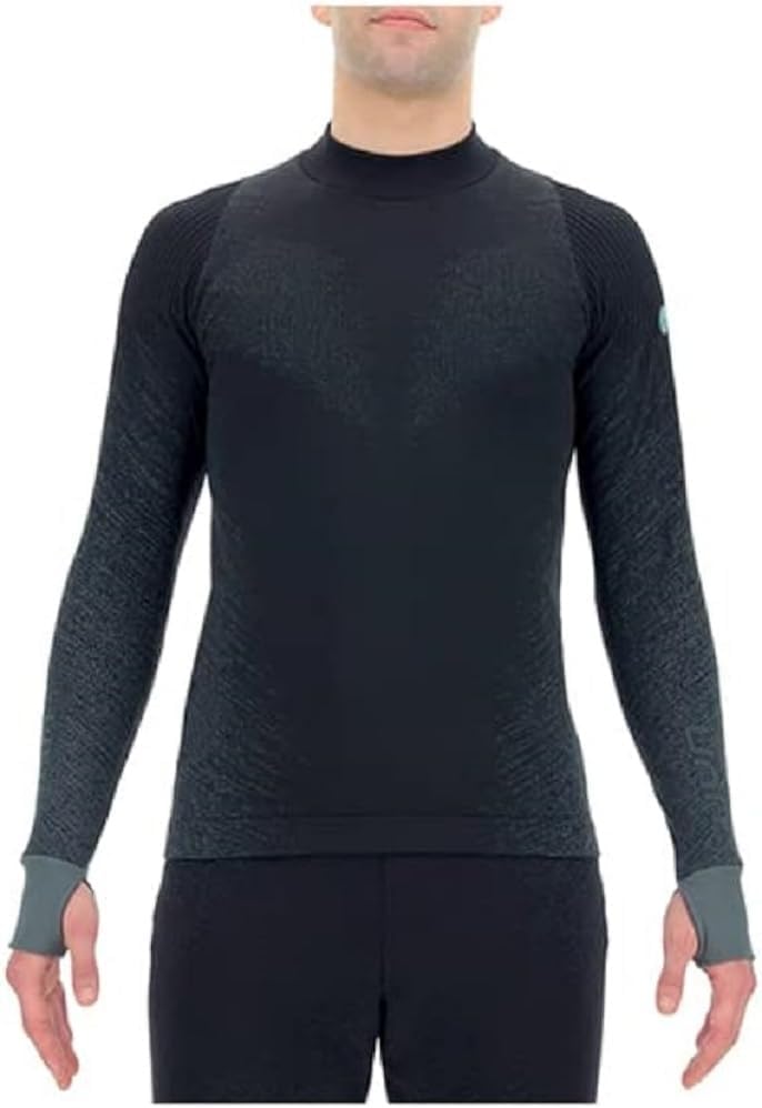 UYN Herren Running Exceleration Sweatshirt (1er Pack) L Black/Cloud, L Black/Cloud