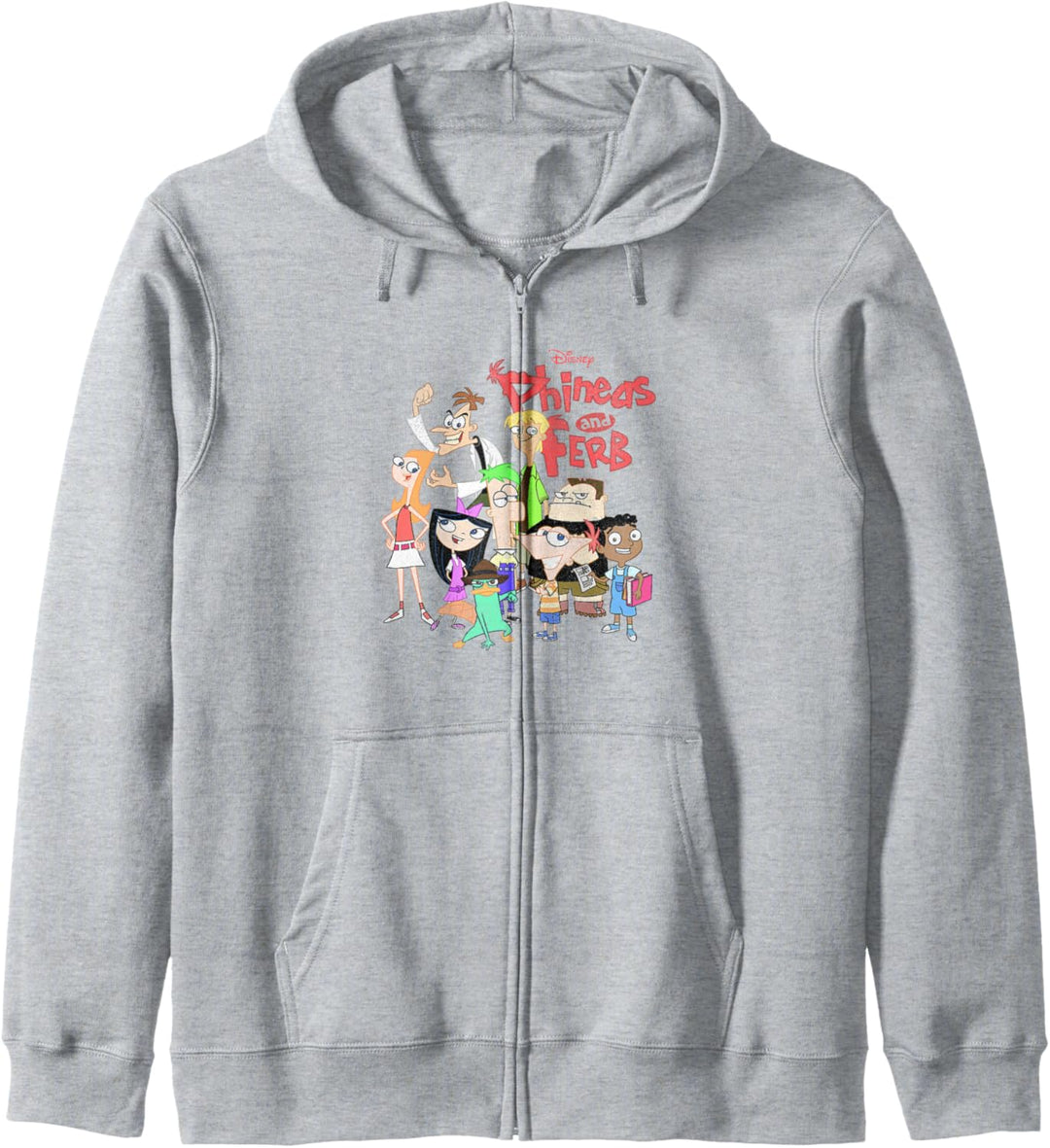 Disney Phineas und Ferb The Group Logo Kapuzenjacke