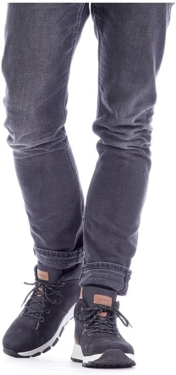 Rieker Herren B6740 Mode-Stiefel 43 EU Schwarz Kombi, 43 EU Schwarz Kombi