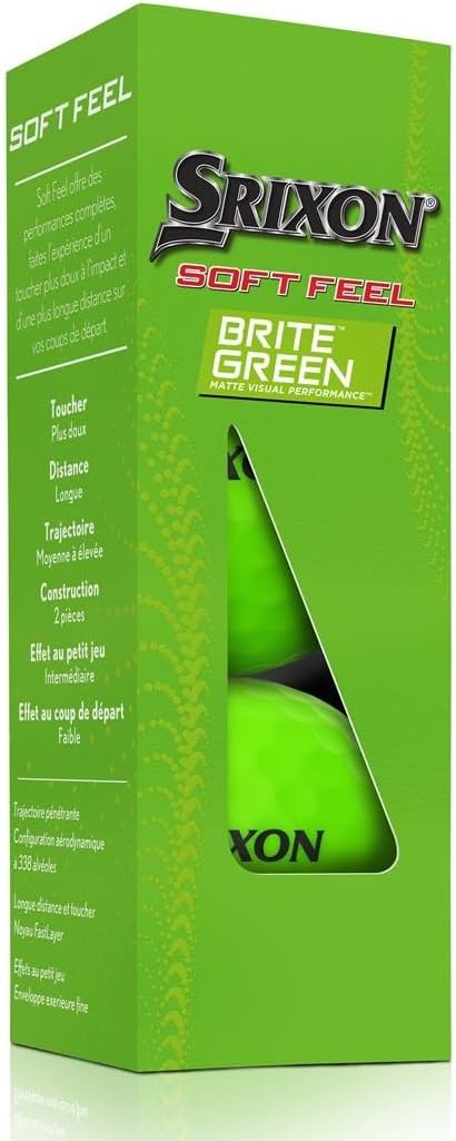 Srixon Soft_Feel_13_Brite Golfbälle Uniq Size grün, Uniq Size grün