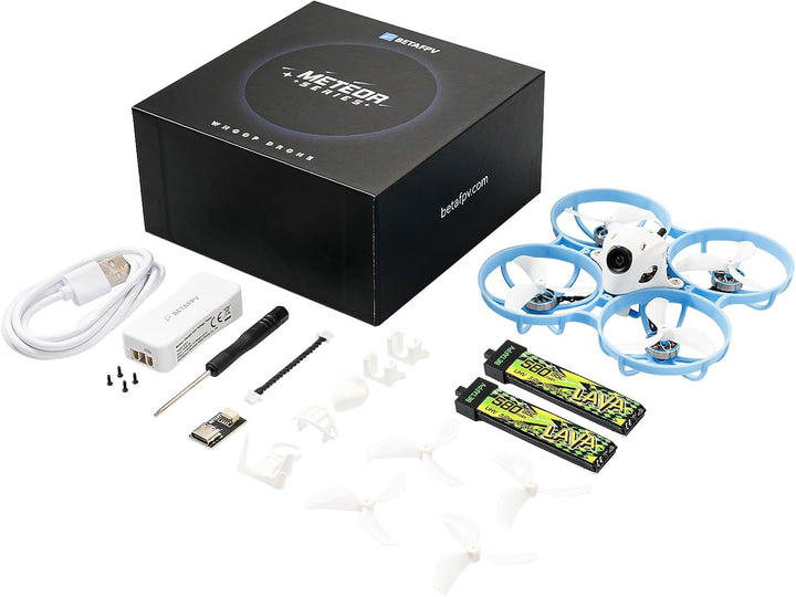 BETAFPV Meteor75 Pro Bürstenlos Whoop Quadrocopter mit Matrix 1S 5IN1 FC, 45mm 3-Blatt Props, Flug B