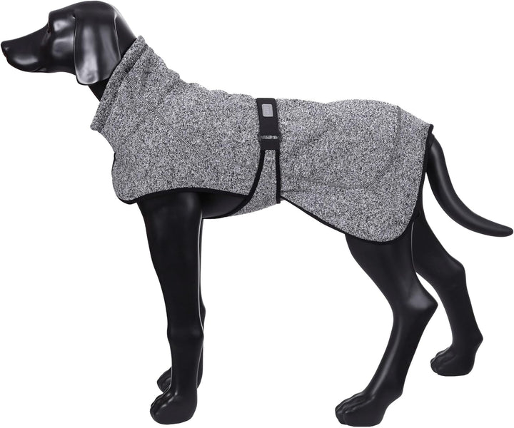 Rukka Pets Comfy Knit Jacke für Hunde Schwarz 35 35 Schwarz, 35 Schwarz