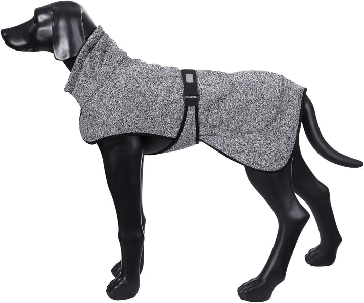 Rukka Pets Comfy Knit Jacke für Hunde Schwarz 30 30 Schwarz, 30 Schwarz