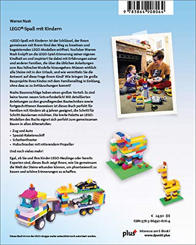 LEGO®-Spass mit Kindern: Kreative Modelle für Eltern und Kinder zum gemeinsamen Bauen, Taschenbuch