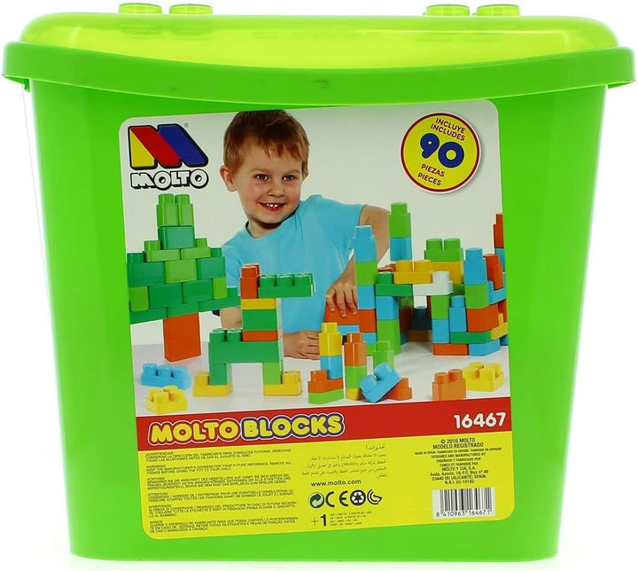 Moltó - Blockbox mit 90 Stück, grün 16467
