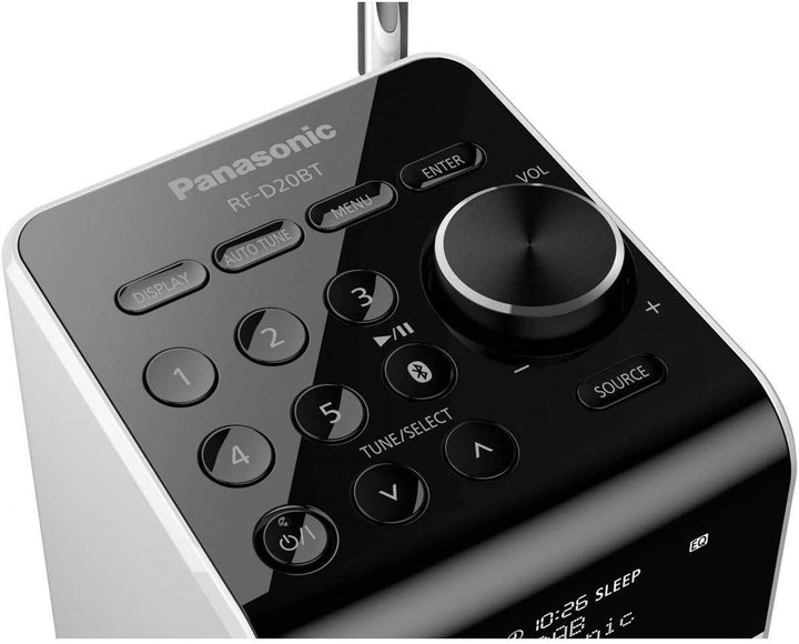Panasonic RF-D20BTEG-W DAB+ Digitalradio weiss, weiss
