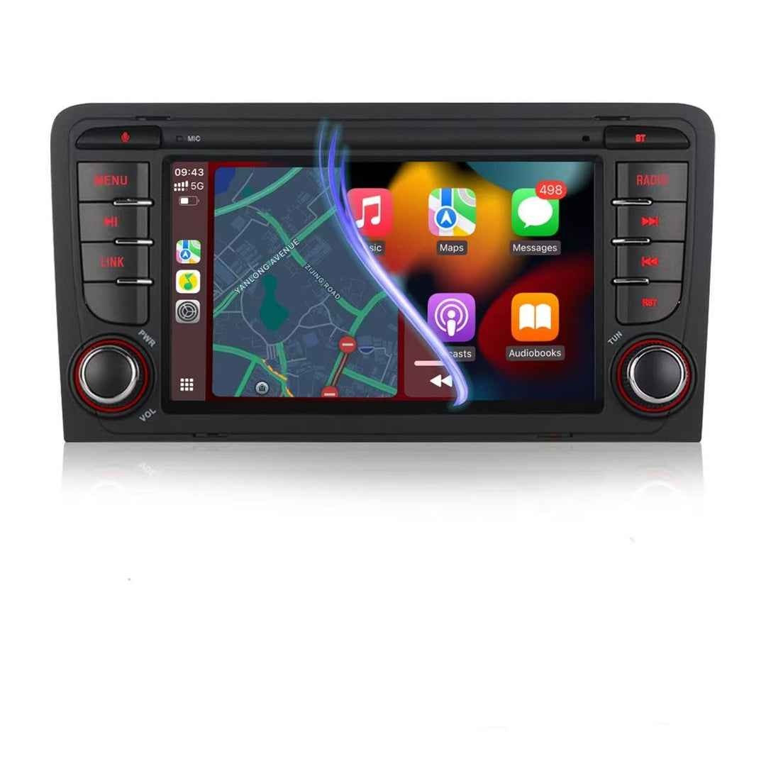 Autoradio kompatibles für Audi A3 S3 RS3 2003-2012 mit Wireless CarPlay und Android Auto,Car Radio m
