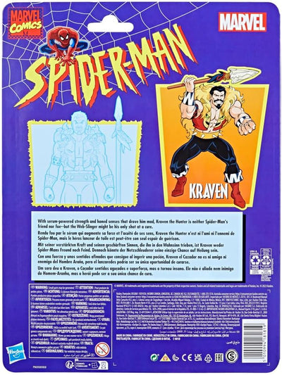 Figur Kraven Spiderman Marvel Comics 15cm