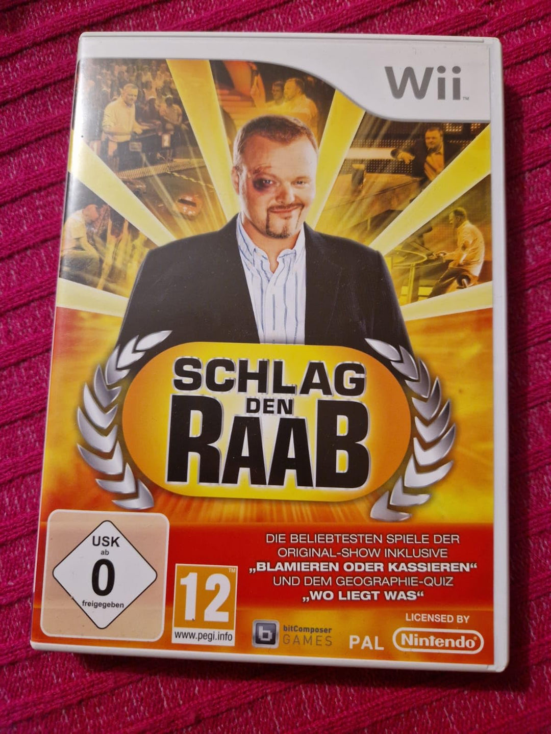 Schlag den Raab Nintendo Wii, Nintendo Wii