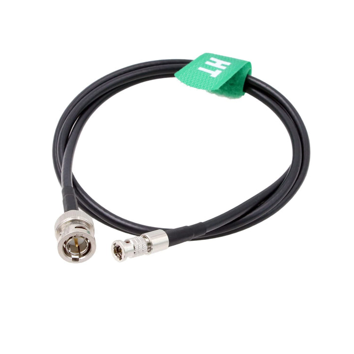 HangTon 3G SDI Video Koaxialkabel 75 Ohm HD Micro BNC auf Standard BNC für DJI Lightbridge 2, Blackm