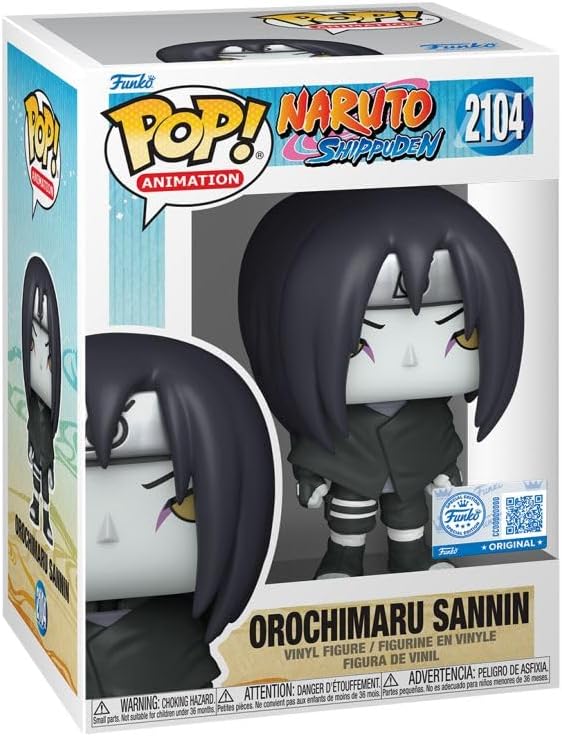 Funko Pop! Animation Naruto Shippuden - Orochimaru Sannin #2104 Exclusive - Vinylfigur zum Sammeln 9