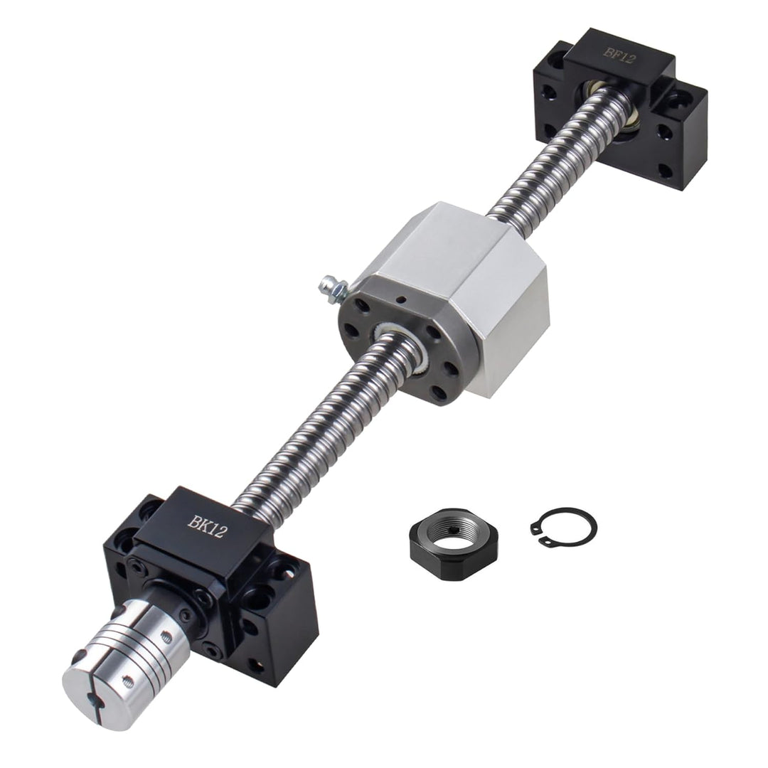 CNCYEAH SFU2005 Kugelschrauben-Set 1000mm Linearführung mit 2005 Schraubenmuttergehäuse + Kugelmutte