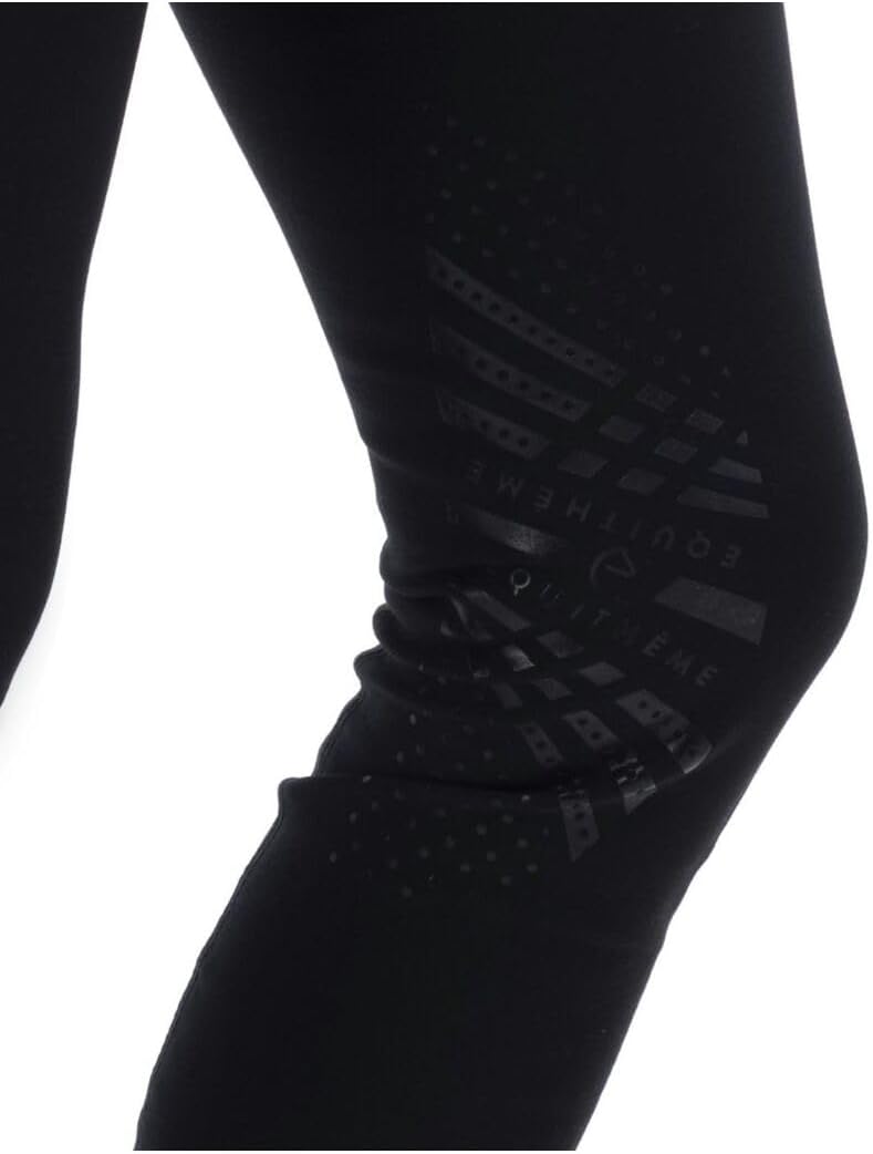 Equi-Theme Herren Reithose Silikon Kniebesatz LARS schwarz 50 Schwarz, 50 Schwarz
