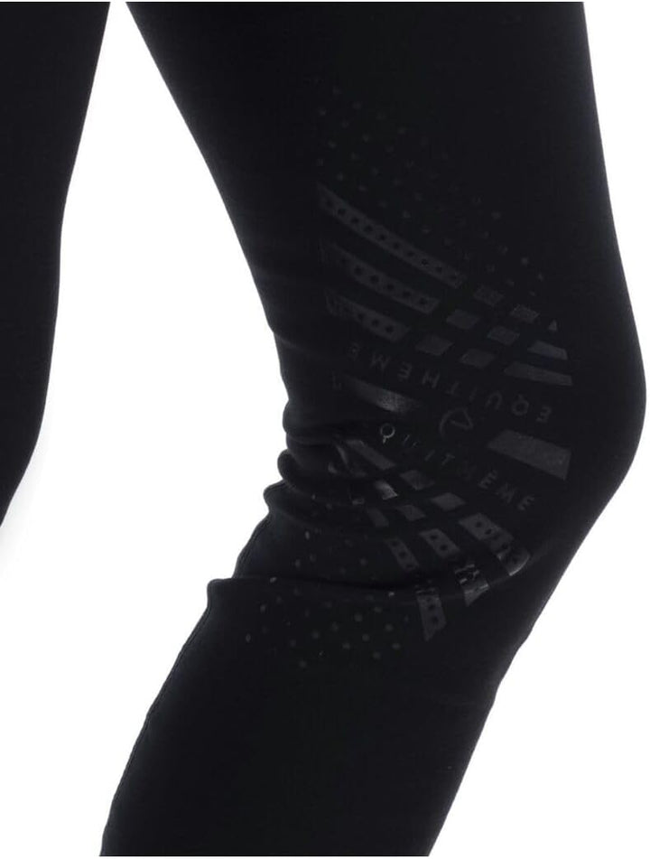 Equi-Theme Herren Reithose Silikon Kniebesatz LARS schwarz 50 Schwarz, 50 Schwarz