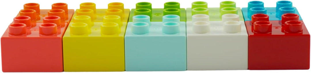 LEGO® DUPLO® Steine Set 50x – 12x 2x4 & 38x 2x2 Bausteine bunt gemischt NEU – Grundsteine 3011 & 343