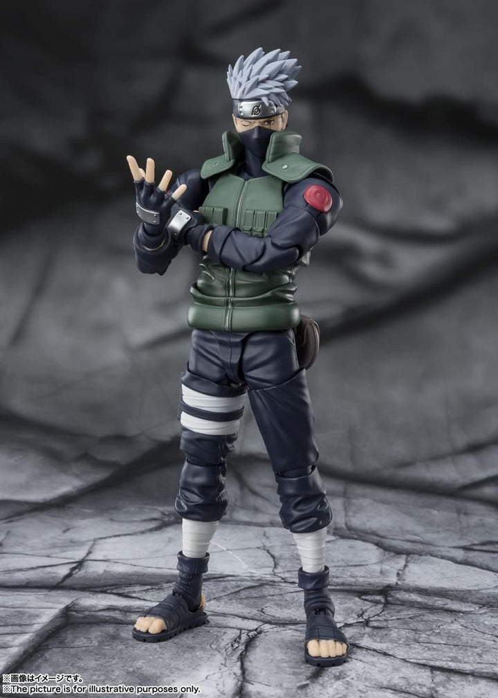 Tamashii Nations - Naruto: Shippuden - Kakashi Hatake (The famed Sharingan Hero), Bandai Spirits S.H