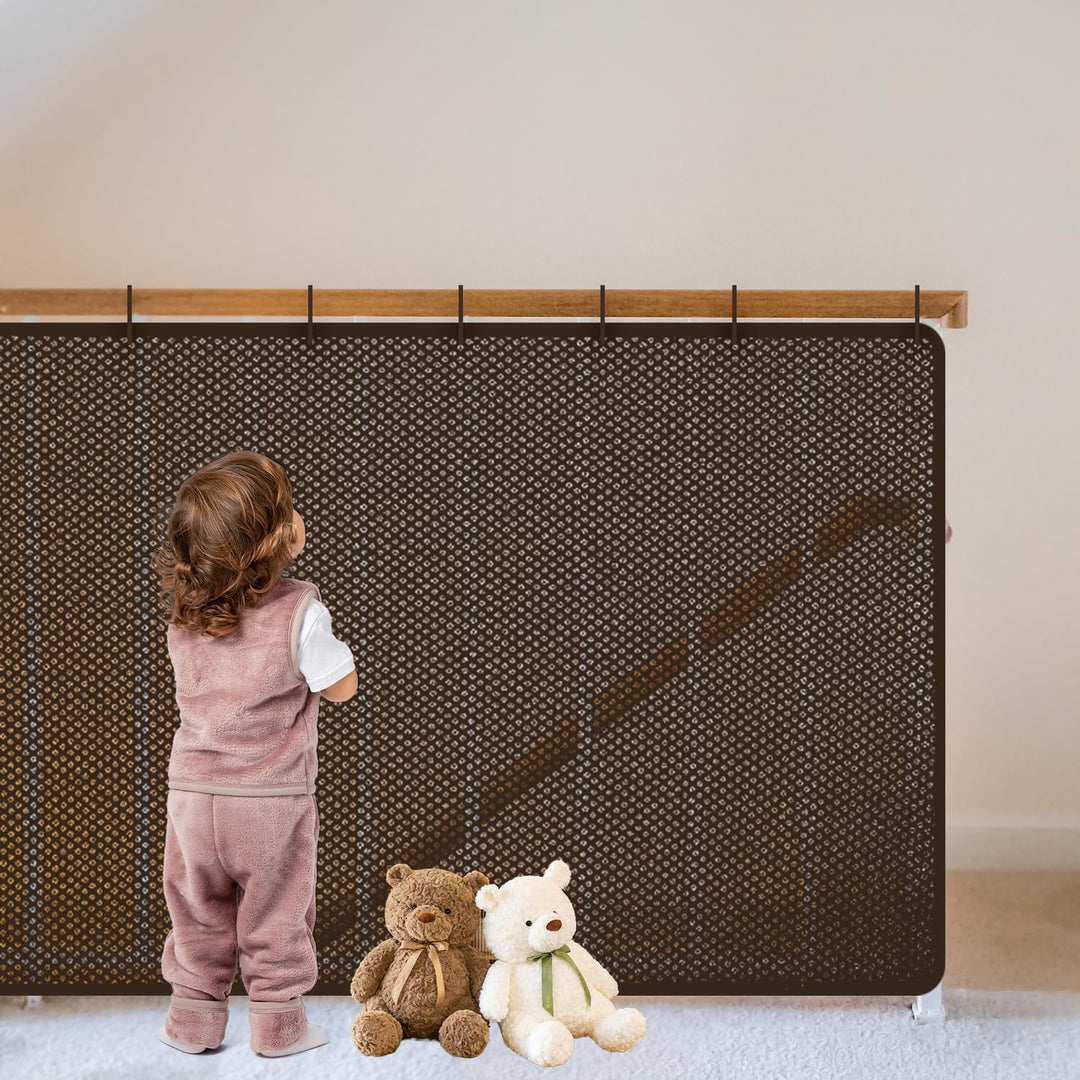 Sicherheitsnetz für Kinder, Gitter, Treppengeländer, Sicherheit für Babys, Schutznetz, Geländer, Tre