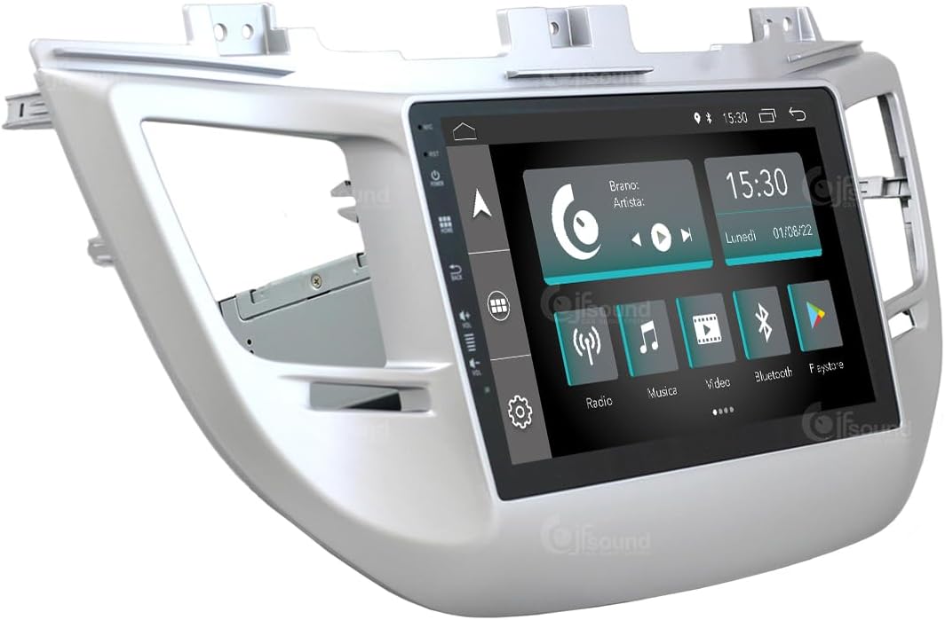 Autoradio für Hyundai Tucson Mit Standard-Navigator, Heckkamera Und Kenwood-verstärker (2015–2018) A