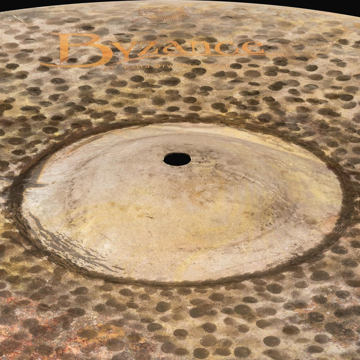 Meinl Cymbals Byzance Extra Dry Crash Thin 19 Zoll (Video) Schlagzeug Becken (48,26cm) B20 Bronze, N