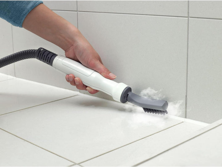 Black+Decker 2-in-1 Dampfbesen/Dampfreiniger Steam-mop BHSM1610DSM (1600 Watt, mit SteaMitt Dampfhan
