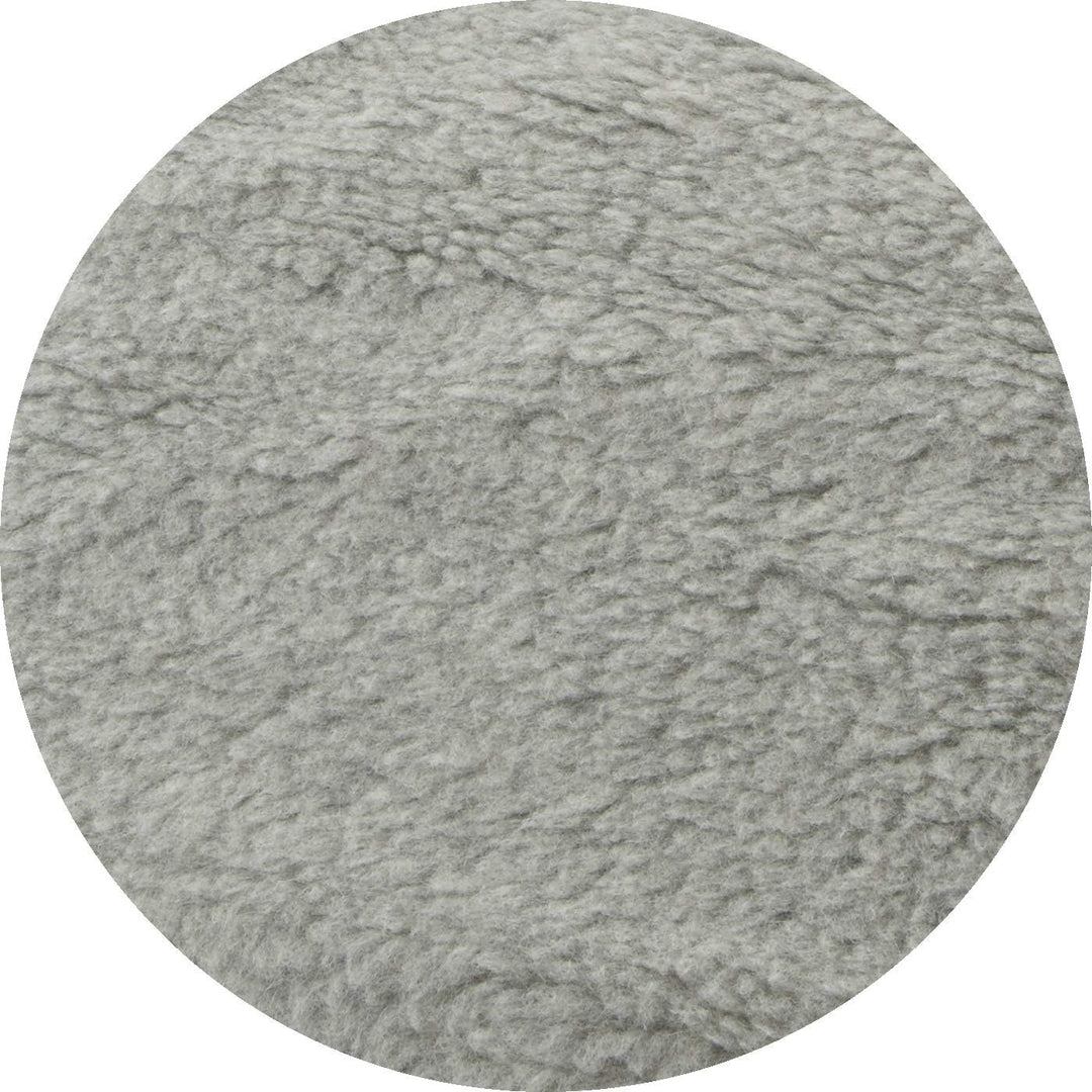 K. & N. Schurwolle 550 Schurwoll-Zugluftstopper für Türen 100 cm, Grau Grau 100 cm Single, Grau 100