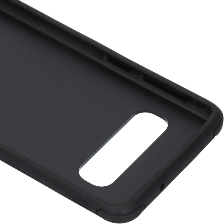 Black Rock - Hülle Robust Case Real Carbon passend für Samsung Galaxy S10 | Karbon, Handyhülle, Dünn