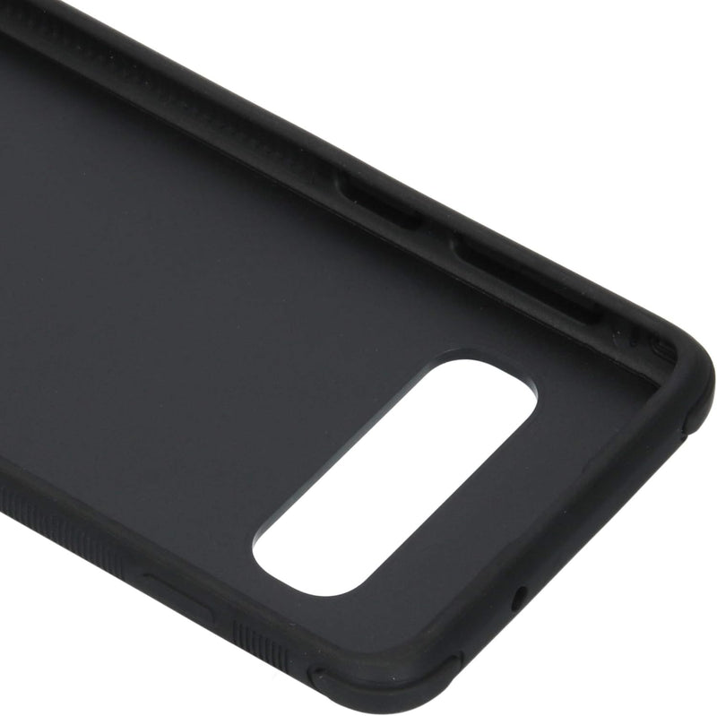 Black Rock - Hülle Robust Case Real Carbon passend für Samsung Galaxy S10 | Karbon, Handyhülle, Dünn