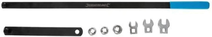 Silverline 255054 Keilrippenriemen-Werkzeug, 8-tlg. Satz 8-tlg. Einzelbett, Einzelbett
