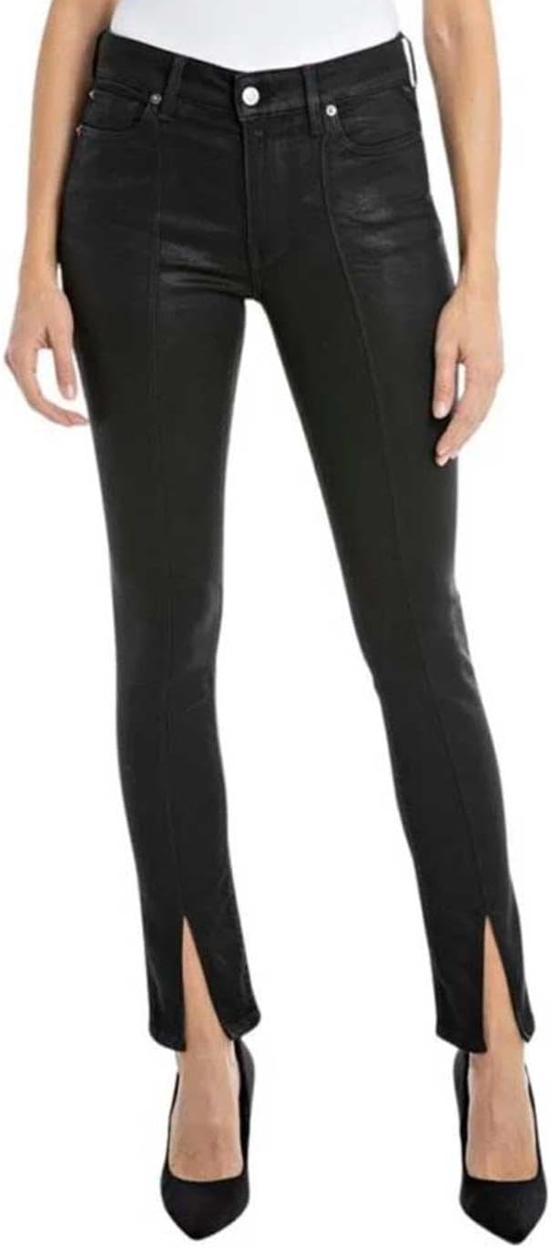 Replay Damen Jeans New Luz Skinny-Fit mit Power Stretch 23W / 30L Black 098, 23W / 30L Black 098