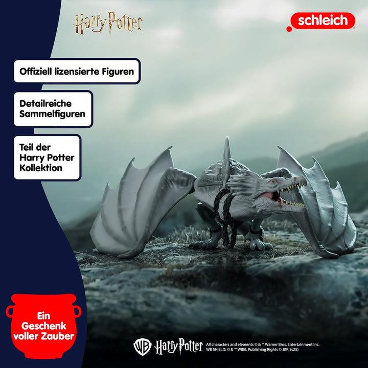 schleich Harry Potter | Ukrainischer Eisenbauch 13995 | Drache mit beweglichen Flügeln | als Deko od