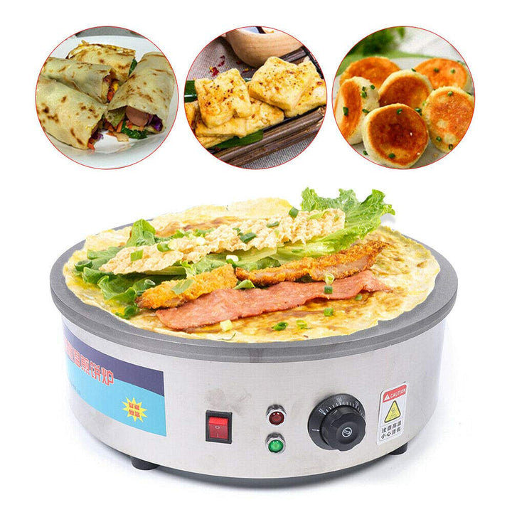 2800W Profi Crêpes Maker Machine Crepesplatte Crepesgerät Hohe Qualität SX-450P