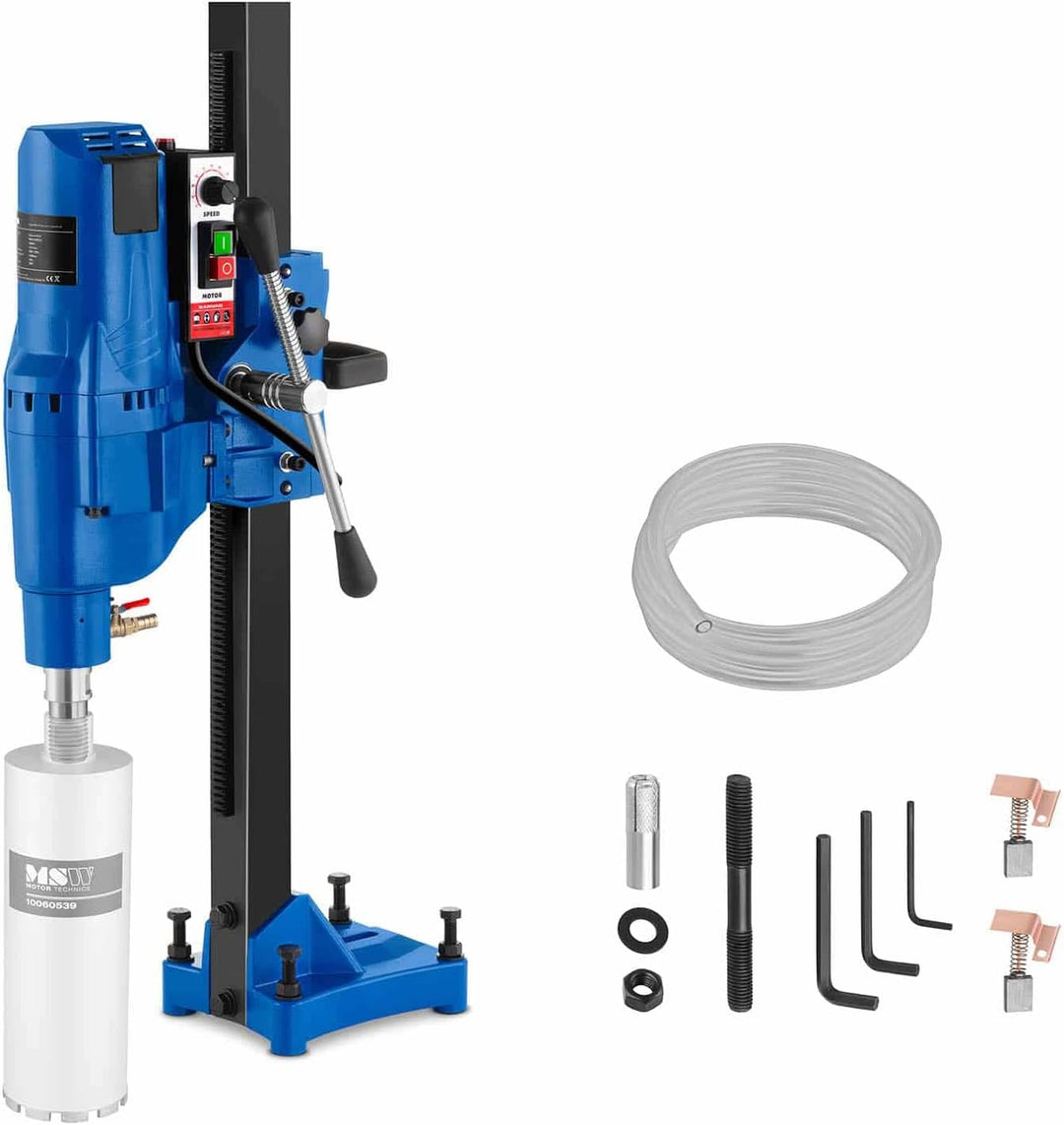 MSW Kernbohrgerät Magnetbohrmaschine Kernbohrmaschine MSW-DDM255 (3300 W, 580 U/min, Bohrdurchmesser