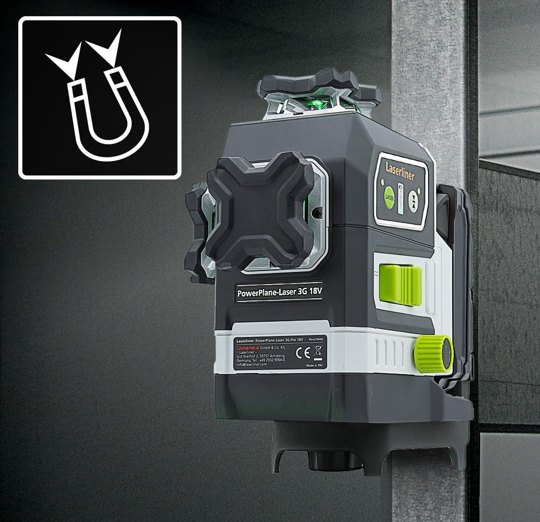 Laserliner PowerPlane-Laser 3G Multi-18V 3D-Linienlaser