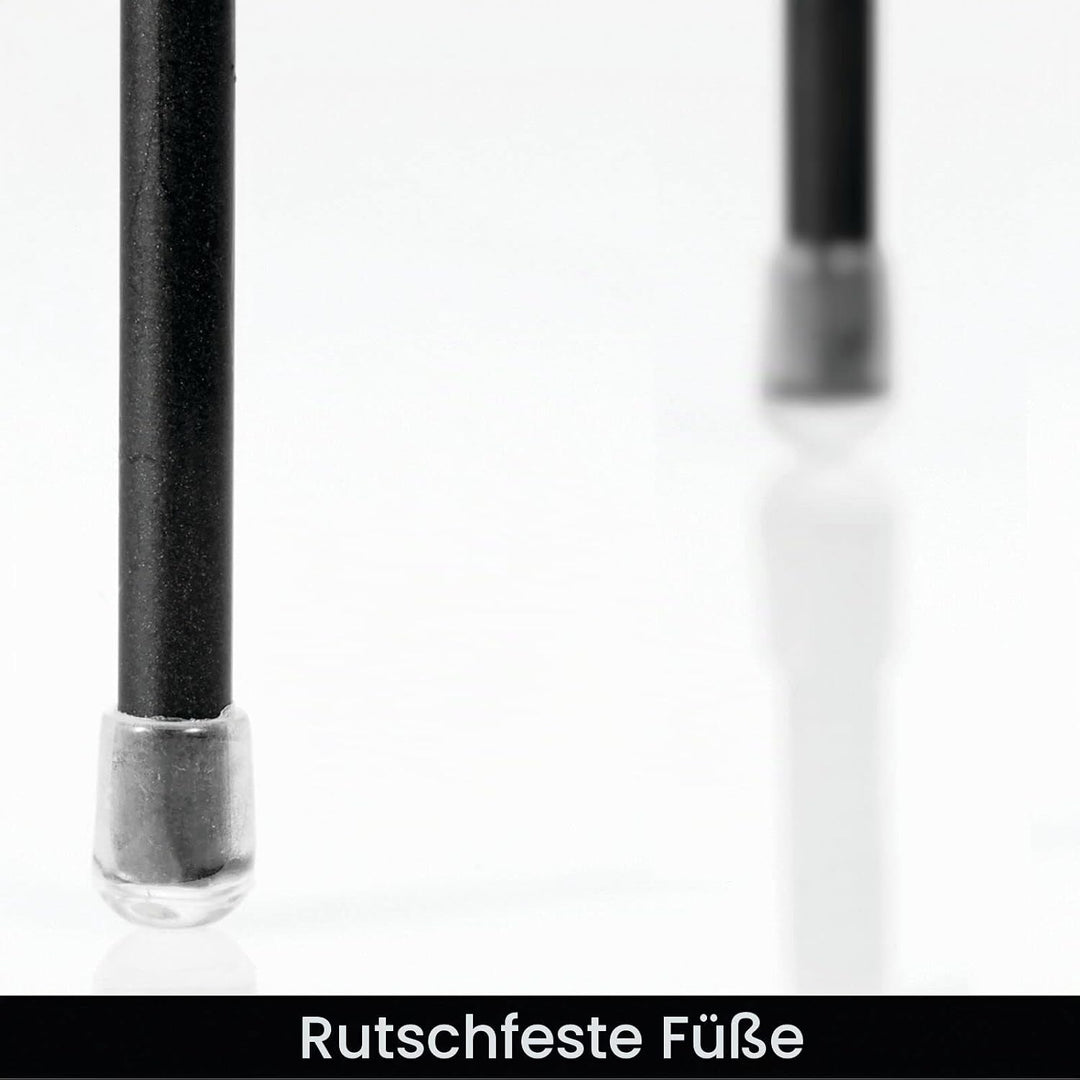 mDesign 2er-Set Geschirrablage für die Küche – freistehendes Tellerregal aus Metall – kleines Küchen