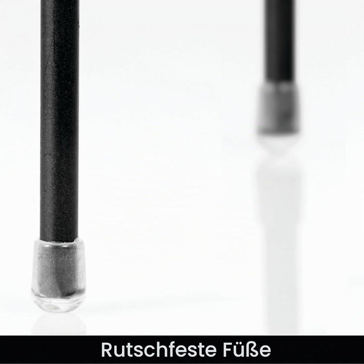 mDesign 2er-Set Geschirrablage für die Küche – freistehendes Tellerregal aus Metall – kleines Küchen