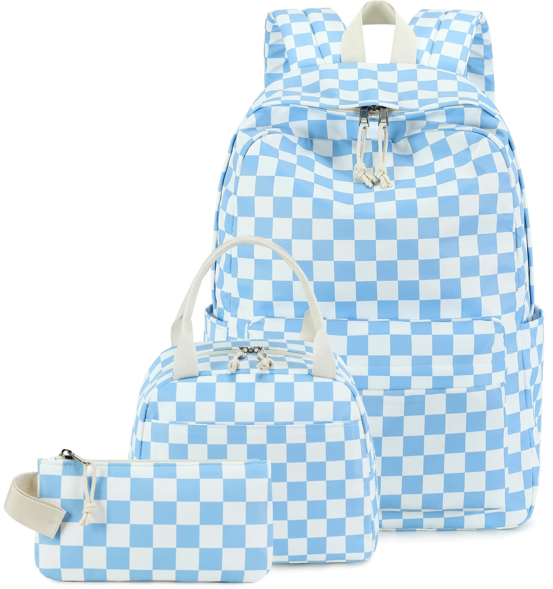 Schulrucksack Mädchen Teenager Damen Schultasche Rucksack Set Schulranzen für Mädchen Schule 3-teili