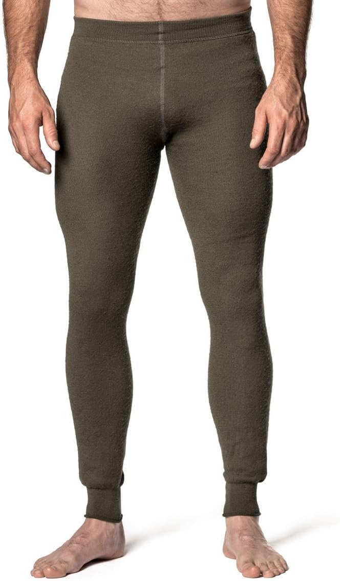 Woolpower Herren Ondergoed Raglan (1er Pack) XXS Grün, XXS Grün