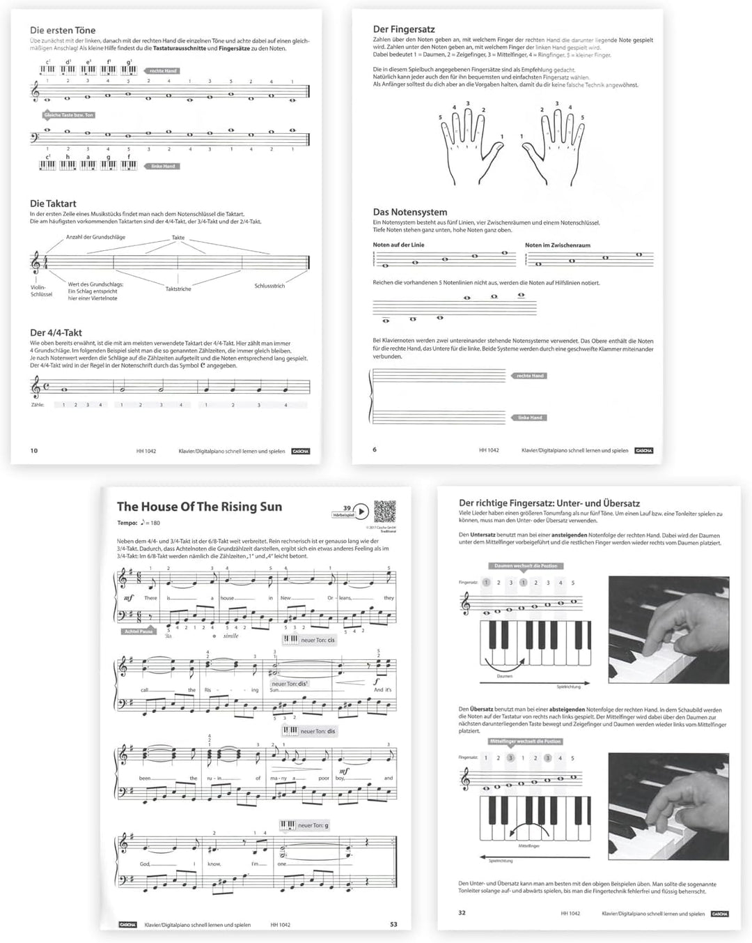 Tastenzauberei Band 3 - Schule für Einzel- und Gruppenunterricht in deutscher Sprache - Klavierschul