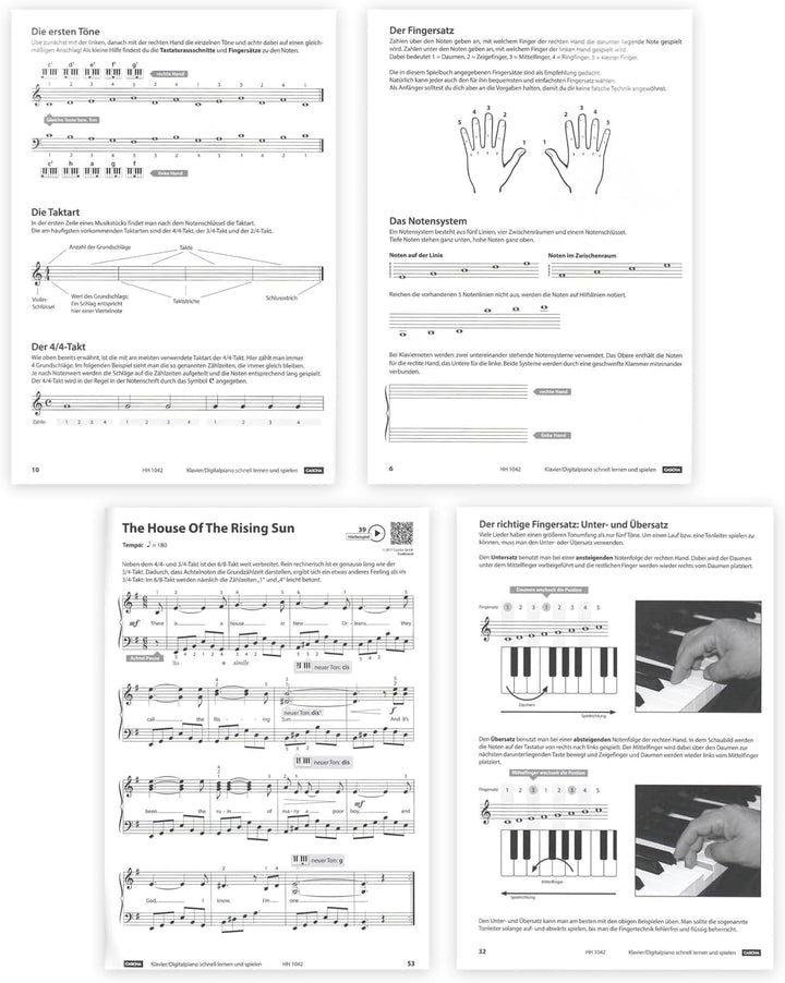 Tastenzauberei Band 3 - Schule für Einzel- und Gruppenunterricht in deutscher Sprache - Klavierschul