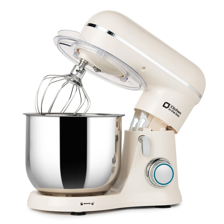 Kitchen in the box Kompakte Küchenmaschine 3,5 L, Rührmaschine &amp; Knetmaschine mit 10 Geschwindigkeit
