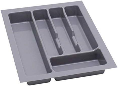 Alusfera Besteckkasten für Schubladen 40cm - Besteckeinsatz - Praktisch Schubladen Ordnungssystem -