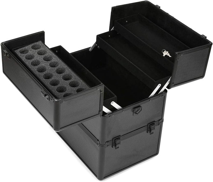 SEVICO Kosmetikkoffer Schminkkoffer Make-up Aufbewahrung Organizer für die Reise für Friseure und Vi