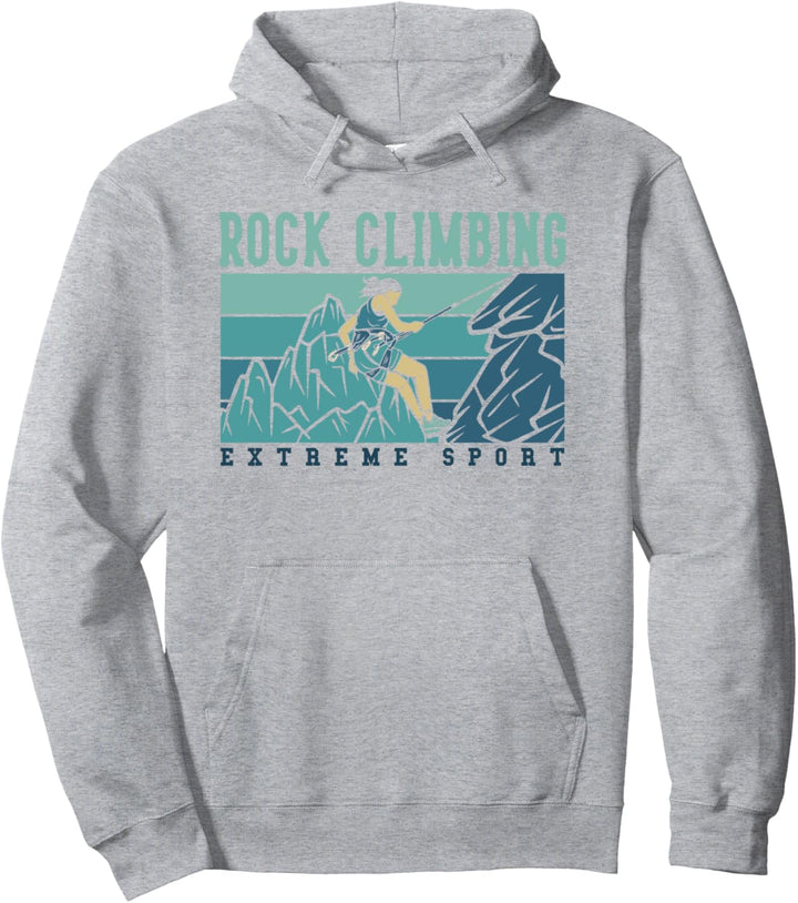 Rock Climbing Extreme Sport Speedklettern Kraxler Klettern Pullover Hoodie