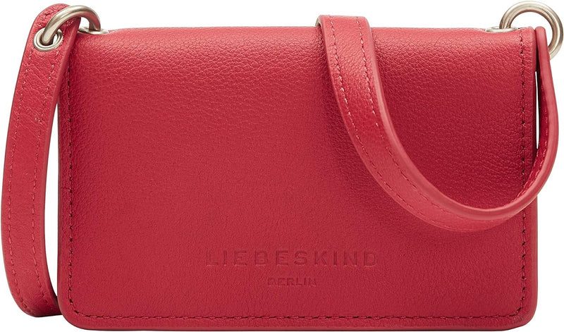 Liebeskind Berlin Basic Sina Geldbörse, Small (7.4 cm x 11.2 cm x 2.5cm), red pepper