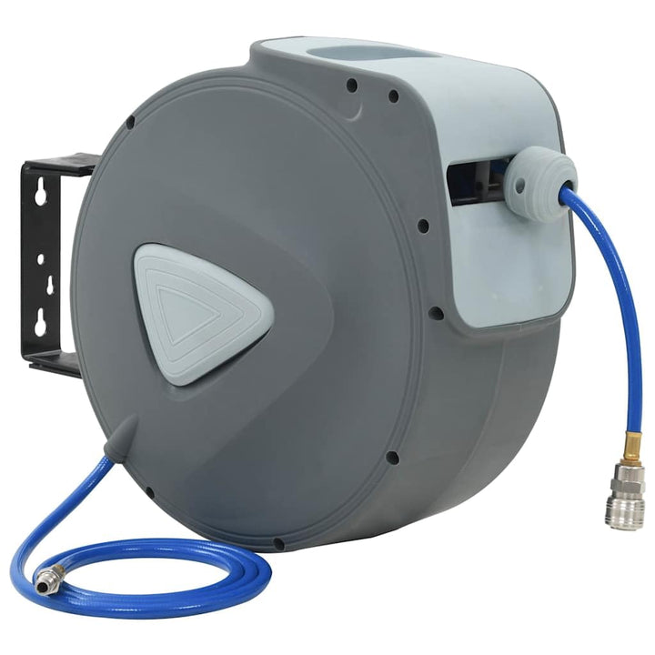 vidaXL Druckluftschlauch Aufroller Automatik Pneumatikschlauch Trommel Schlauchtrommel Schlauchaufro