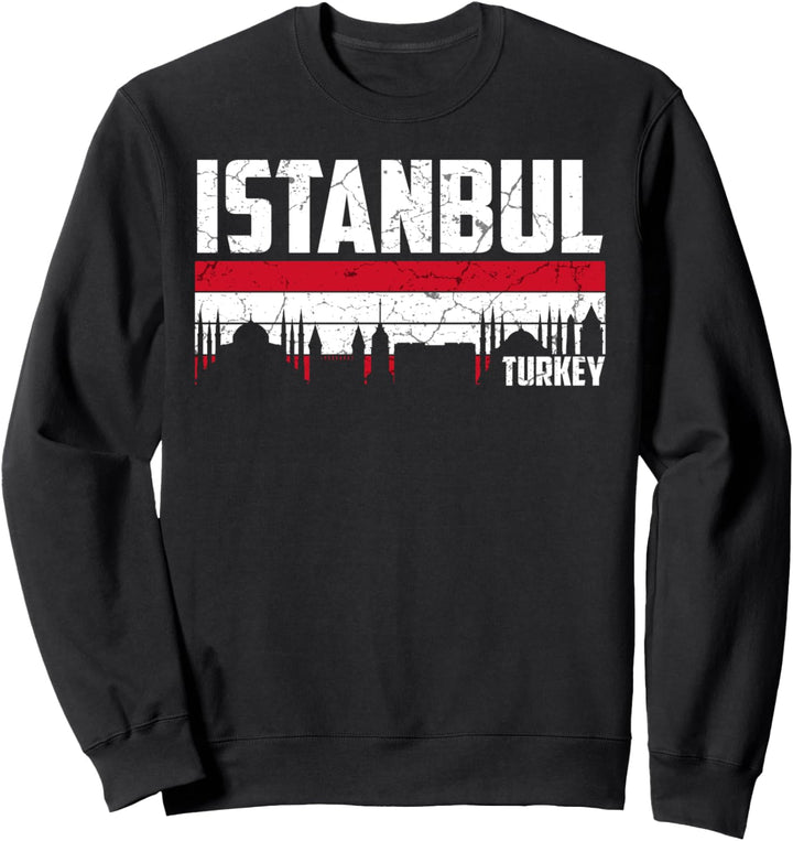 Mein Istanbul Skyline Heimat Stadt Souvenir Sweatshirt