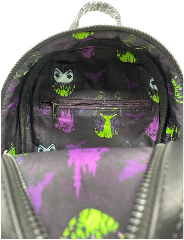Pop by Loungefly Disney Maleficent Dragon Cosplay Rucksack, schwarz, Mini, Loungefly Mini Rucksack