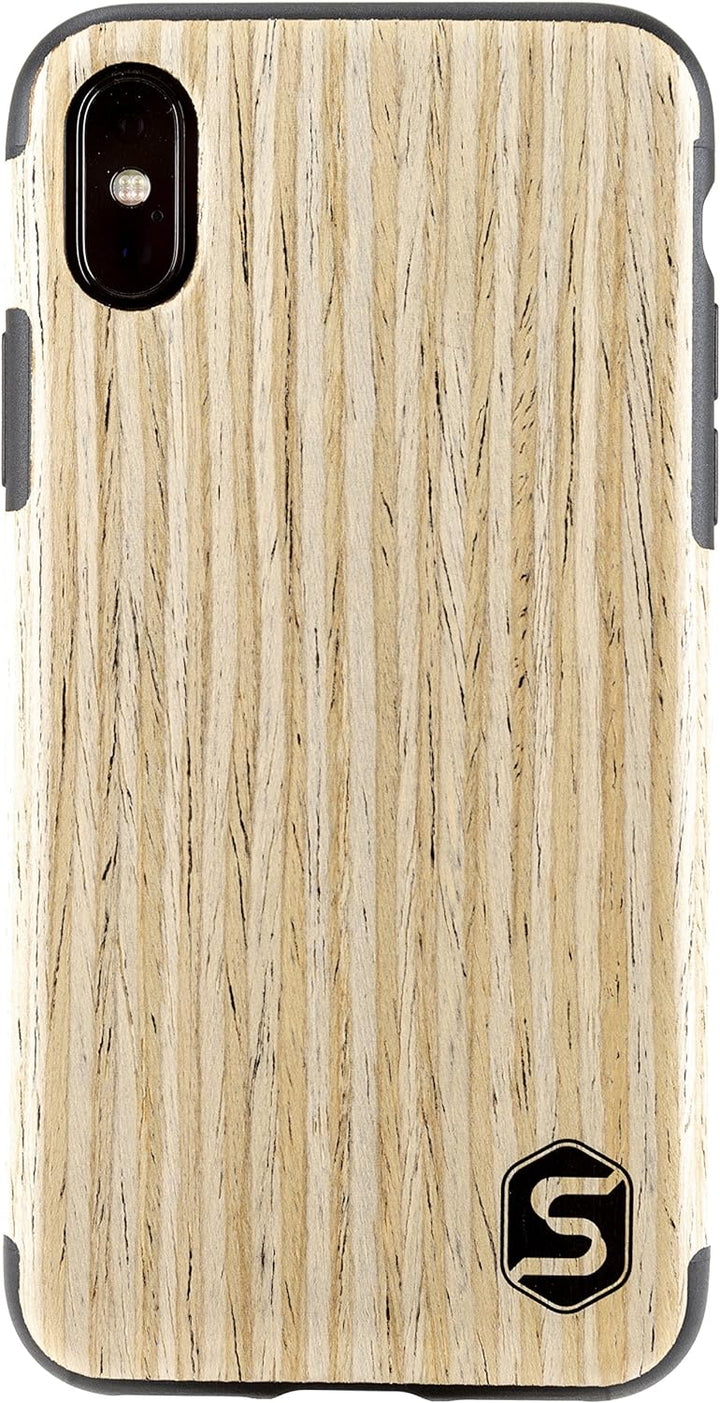 Sebastian Sturm Maxi Handyhülle für iPhone X/XS White Walnut iPhone X / iPhone XS braun, iPhone X /